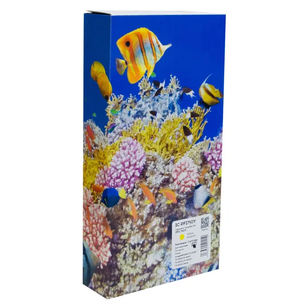 Картридж совместимый Canon PFI-710Y (2357C001AA) 700 мл, желтый Barva (IC-PFI710Y)