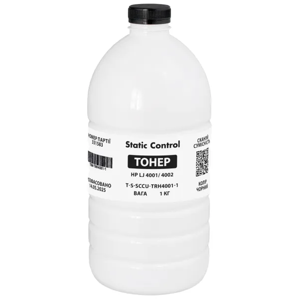 Тонер HP LJ 4001/4002 флакон, 1 кг SCC (TSM-TRH4001-1)