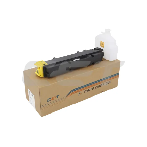 Тонер-картридж сумісний Kyocera ECOSYS PA3500, TK-5370Y, 169г, 13K, жовтий CET (CET141894)