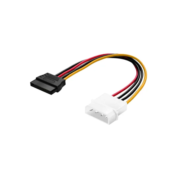 Кабель питания HDD SATA - Molex 0,15m Patron (08007)