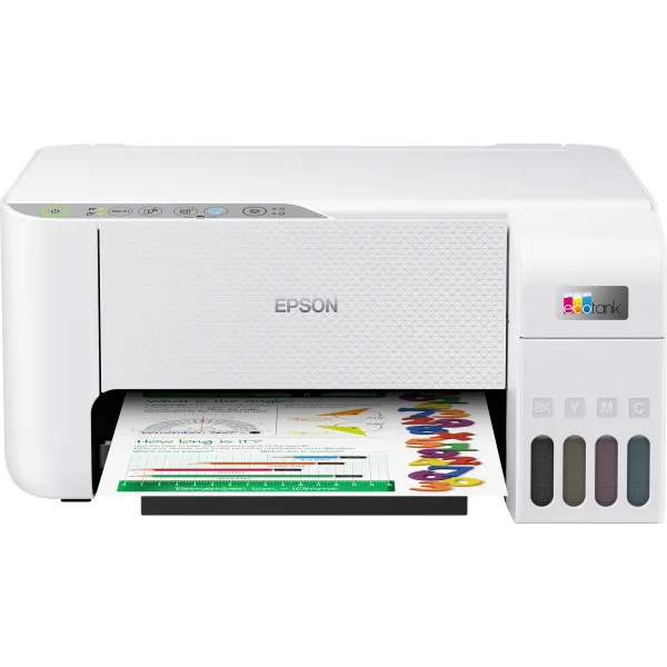 МФУ EcoTank L3256 A4, Wi-Fi, белый Epson (C11CJ67414)