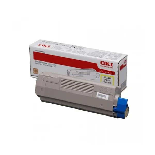 Тонер-картридж MC770/780 желтый Oki (45396201)