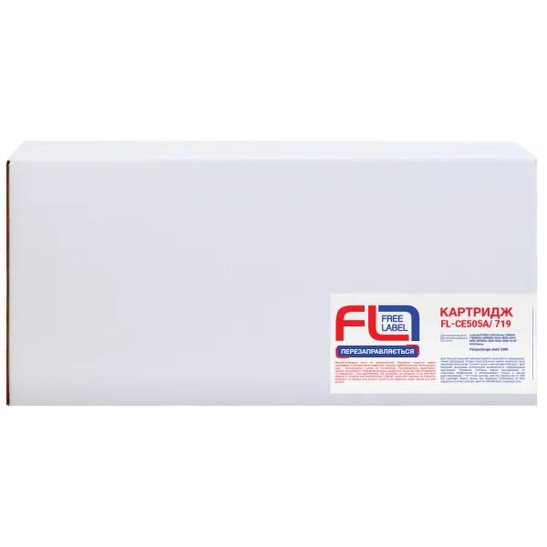 Картридж сумісний HP 05A (CE505A)/Canon 719 Free Label (FL-CE505A/719) - Фото 3