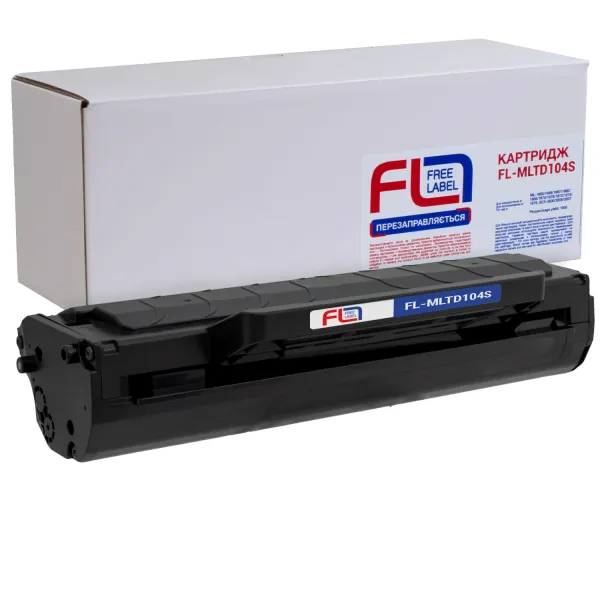 Картридж совместимый Samsung MLT-D104S (ML-1660) Free Label (FL-MLTD104S)