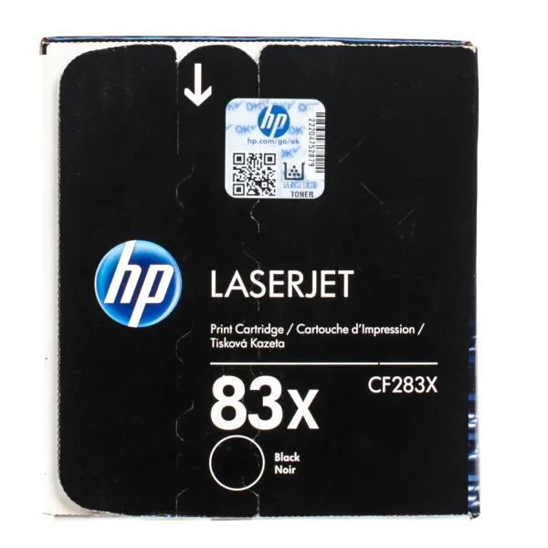 Картридж 83X черный HP (CF283X) - Фото 2